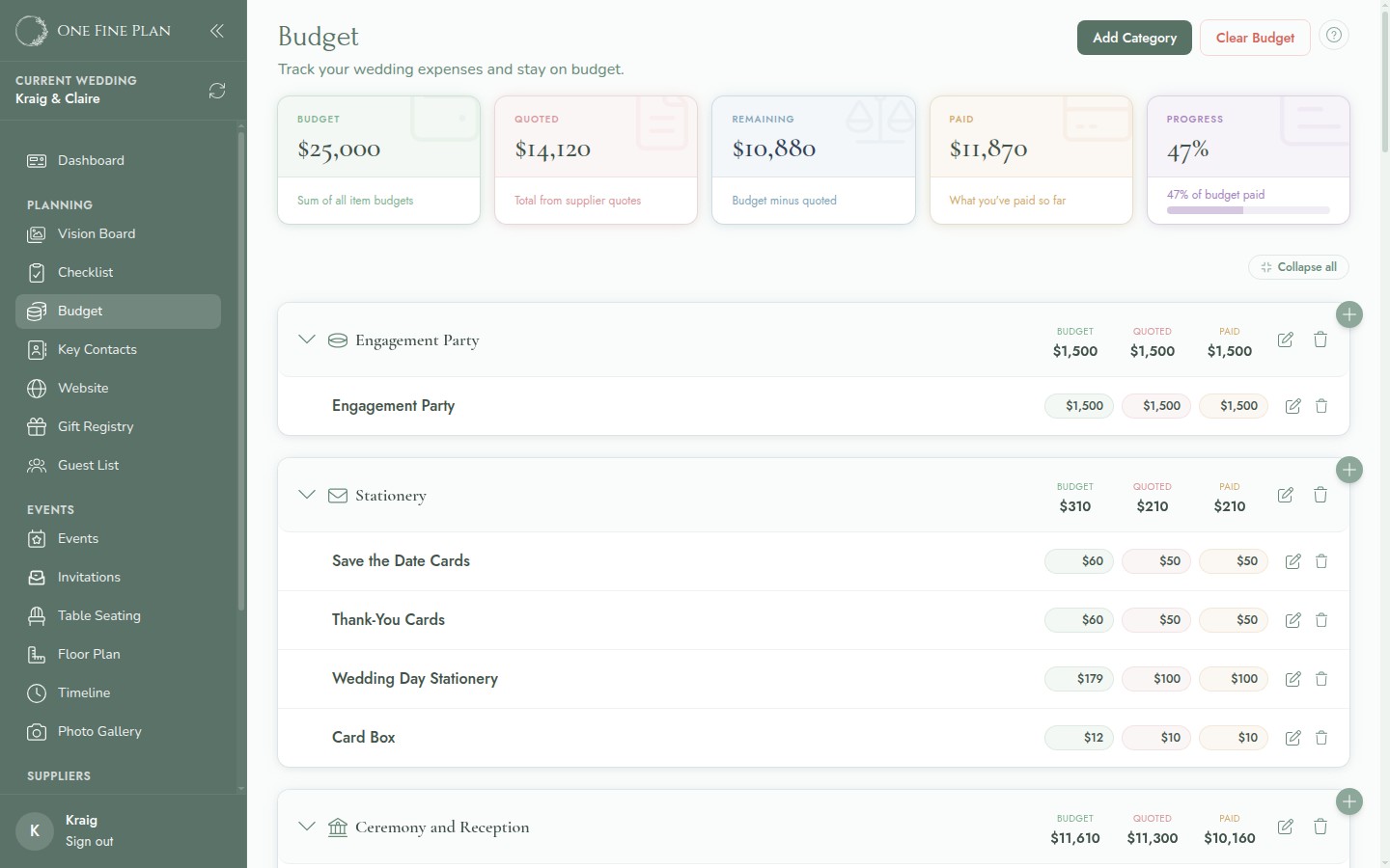 Smart Budget Tracker