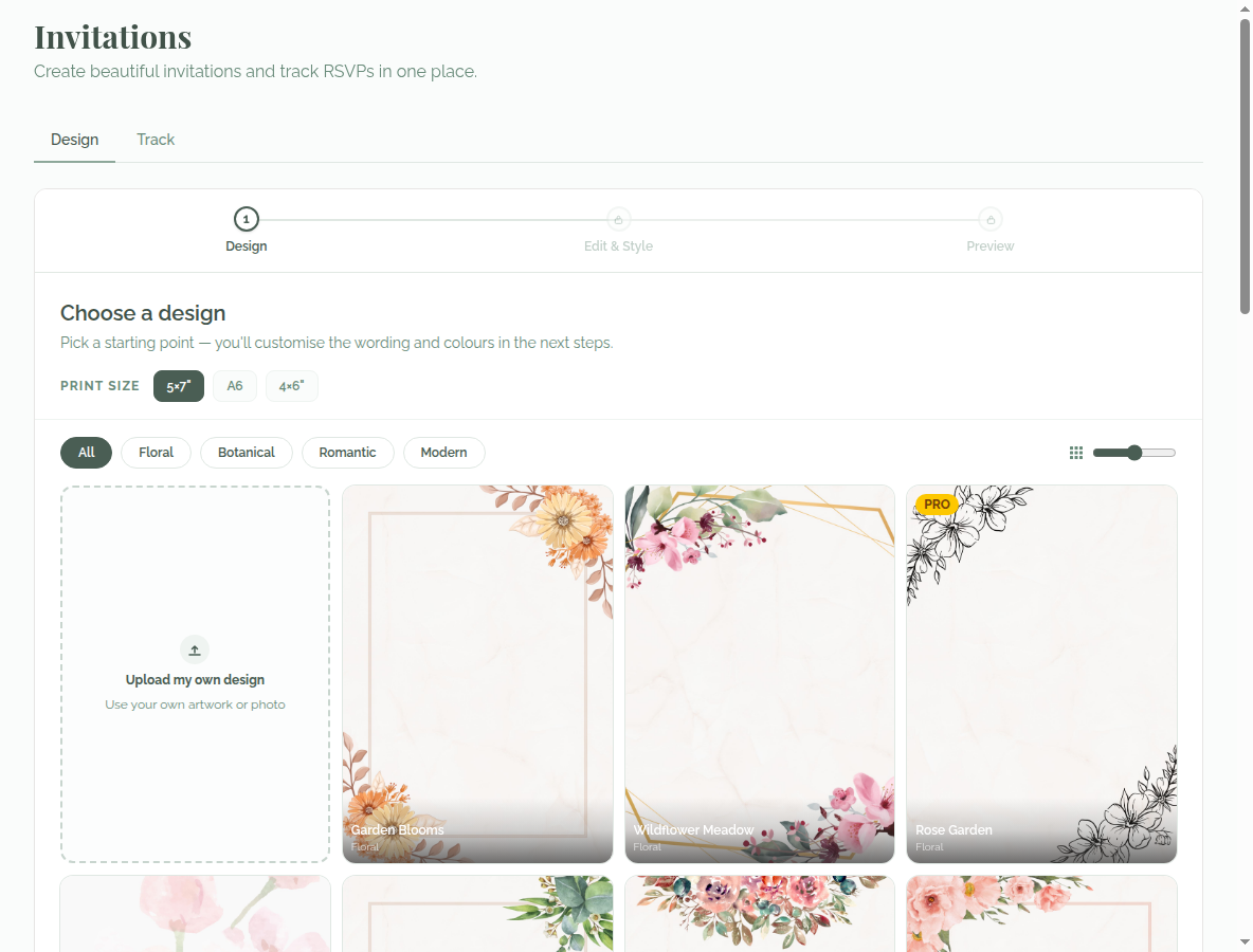Digital Invitations