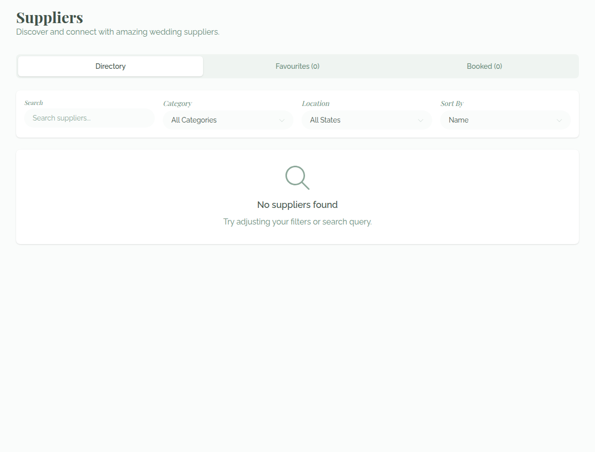 Supplier Directory